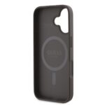 Калъф от 
Guess PU Leather 4G Colored Ring MagSafe за iPhone 16 Brown - Image 5