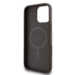 Калъф от Guess PU Leather 4G Colored Ring MagSafe Case за iPhone 16 Pro Brown - Image 5