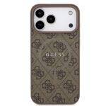 Калъф от 
Guess PU Leather 4G Colored Ring MagSafe Case for iPhone 17 Pro Max Brown - Image 3