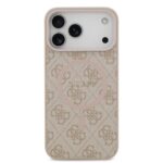 Калъф от 
Guess PU Leather 4G Colored Ring MagSafe Case for iPhone 17 Pro Max Pink - Image 3