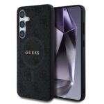 Калъф от 

Guess PU Leather 4G Colored Ring MagSafe Case за Samsung Galaxy S25 Black