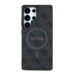 Калъф от 
Guess PU Leather 4G Colored Ring MagSafe Case за Samsung Galaxy S25 Ultra Black - Image 3