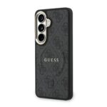 Калъф от 
Guess PU Leather 4G Gold Frame Magnetic Case за Samsung Galaxy S26 Black - Image 2