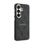 Калъф от 
Guess PU Leather 4G Gold Frame Magnetic Case за Samsung Galaxy S26 Black - Image 4