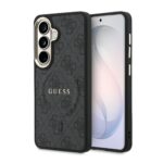 Калъф от 
Guess PU Leather 4G Gold Frame Magnetic Case за Samsung Galaxy S26 Black