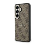Калъф от 
Guess PU Leather 4G Gold Frame Magnetic Case за Samsung Galaxy S26 Brown - Image 2