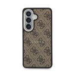 Калъф от 
Guess PU Leather 4G Gold Frame Magnetic Case за Samsung Galaxy S26 Brown - Image 3