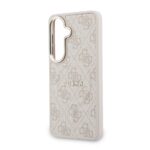 Калъф от 
Guess PU Leather 4G Gold Frame Magnetic Case за Samsung Galaxy S26 Pink - Image 5