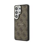Калъф от 
Guess PU Leather 4G Gold Frame Magnetic Case за Samsung Galaxy S26 Ultra Brown - Image 2