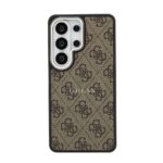 Калъф от 
Guess PU Leather 4G Gold Frame Magnetic Case за Samsung Galaxy S26 Ultra Brown - Image 3