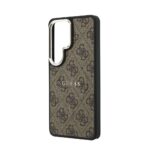 Калъф от 
Guess PU Leather 4G Gold Frame Magnetic Case за Samsung Galaxy S26 Ultra Brown - Image 5