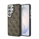 Калъф от 
Guess PU Leather 4G Gold Frame Magnetic Case за Samsung Galaxy S26 Ultra Brown