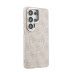 Калъф от 
Guess PU Leather 4G Gold Frame Magnetic Case за Samsung Galaxy S26 Ultra Pink - Image 4