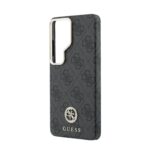 Калъф от 
Guess PU Leather 4G Strass Logo Gold Frame Magnetic Case за Samsung Galaxy S26 Ultra Black - Image 5