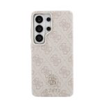 Калъф от 
Guess PU Leather 4G Strass Logo Gold Frame Magnetic Case за Samsung Galaxy S26 Ultra Pink - Image 3