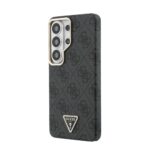Калъф от 
Guess PU Leather 4G Strass Triangle Logo Gold Frame Magnetic Case за Samsung Galaxy S26 Ultra Black - Image 2