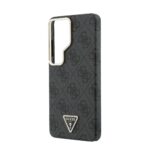 Калъф от 
Guess PU Leather 4G Strass Triangle Logo Gold Frame Magnetic Case за Samsung Galaxy S26 Ultra Black - Image 5