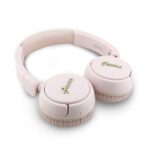 Слушалки от Guess Script Metal Logo Wireless Headphone Pink - Image 2