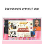 iMac 24 Retina 4.5K | M4 чип с 8 ядрен CPU и 8 ядрен GPU | 16GB памет | 256GB SSD - Pink - Image 3