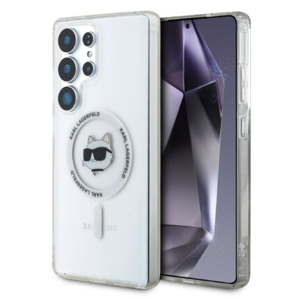 Калъф от 
Karl Lagerfeld IML Choupette Head MagSafe Case за Samsung Galaxy S25 Ultra Transparent