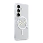 Калъф от 
Karl Lagerfeld IML Choupette Karl Script Logo Magnetic Case за iPhone Samsung Galaxy S26 Transparent - Image 4