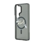 Калъф от Karl Lagerfeld IML Choupette Karl Script Logo Magnetic Case за Samsung Galaxy S26 Ultra Black - Image 5