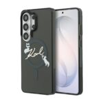 Калъф от Karl Lagerfeld IML Choupette Karl Script Logo Magnetic Case за Samsung Galaxy S26 Ultra Black