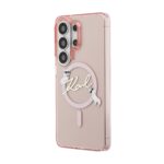 Калъф от 
Karl Lagerfeld IML Choupette Karl Script Logo Magnetic Case за Samsung Galaxy S26 Ultra Pink - Image 2