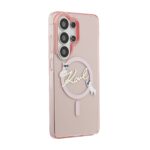 Калъф от 
Karl Lagerfeld IML Choupette Karl Script Logo Magnetic Case за Samsung Galaxy S26 Ultra Pink - Image 4