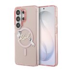 Калъф от 
Karl Lagerfeld IML Choupette Karl Script Logo Magnetic Case за Samsung Galaxy S26 Ultra Pink