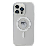 Калъф от Karl Lagerfeld IML Choupette MagSafe Case за iPhone 15 Pro Max Transparent - Image 3