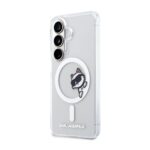 Калъф от 
Karl Lagerfeld IML Choupette Peekaboo Logo Magnetic Case за iPhone Samsung Galaxy S26 Transparent - Image 2