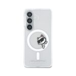 Калъф от 
Karl Lagerfeld IML Choupette Peekaboo Logo Magnetic Case за iPhone Samsung Galaxy S26 Transparent - Image 3