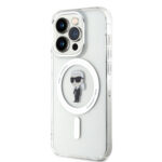 Калъф от Karl Lagerfeld IML Ikonik MagSafe Case за iPhone 15 Pro Transparent - Image 2