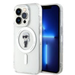 Калъф от Karl Lagerfeld IML Ikonik MagSafe Case за iPhone 15 Pro Transparent