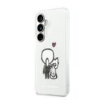 Калъф от 
Karl Lagerfeld IML K&CH Back Logo Magnetic Case за iPhone Samsung Galaxy S26 Transparent - Image 2