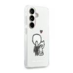 Калъф от 
Karl Lagerfeld IML K&CH Back Logo Magnetic Case за iPhone Samsung Galaxy S26 Transparent - Image 4