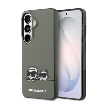 Калъф от 
Karl Lagerfeld IML K&CH Peekaboo Logo Magnetic Case за iPhone Samsung Galaxy S26 Black