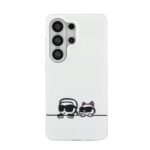 Калъф от 
Karl Lagerfeld IML K&CH Peekaboo Logo Magnetic Case за Samsung Galaxy S26 Ultra White - Image 3