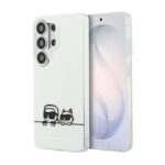 Калъф от 
Karl Lagerfeld IML K&CH Peekaboo Logo Magnetic Case за Samsung Galaxy S26 Ultra White