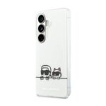 Калъф от 
Karl Lagerfeld IML K&CH Peekaboo Logo Magnetic Case за iPhone Samsung Galaxy S26 White