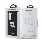 Калъф от Karl Lagerfeld PU Saffiano Monogram Karl Head Case за Samsung Galaxy Z Fold 6 Black - Image 5