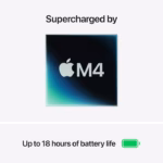 Apple 13-inch MacBook Air Apple M4 chip with 10-core CPU and 10-core GPU, 512GB, 16GB Ram - Blue - Image 4