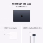Apple 13-inch MacBook Air Apple M4 chip with 10-core CPU and 8-core GPU, 256GB, 16GB Ram - Midnight - Image 8