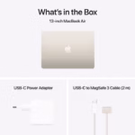 Apple 15-inch MacBook Air Apple M4 chip with 10-core CPU and 10-core GPU, 256GB, 16GB Ram - Starlight - Image 7