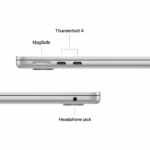 Apple 15-inch MacBook Air Apple M4 chip with 10-core CPU and 10-core GPU, 256GB, 16GB Ram - Silver - Image 5