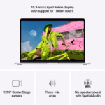 Apple 13-inch MacBook Air Apple M5 chip with 10-core CPU and 10-core GPU, 16GB Ram, 1 TB - Silver - Image 9