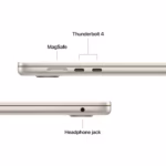 Apple 13-inch MacBook Air Apple M5 chip with 10-core CPU and 8-core GPU, 16GB Ram, 512 GB - Starlight - Image 7
