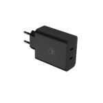 Зарядно 
от Motorola TurboPower Duo 2xUSB-C 125W Travel Charger + USB-C/USB-C Data Cable Black - Image 3