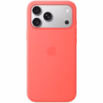 Калъф от Apple iPhone 17 Pro Max Silicone Case with MagSafe - Bright Guava (SEASONAL)